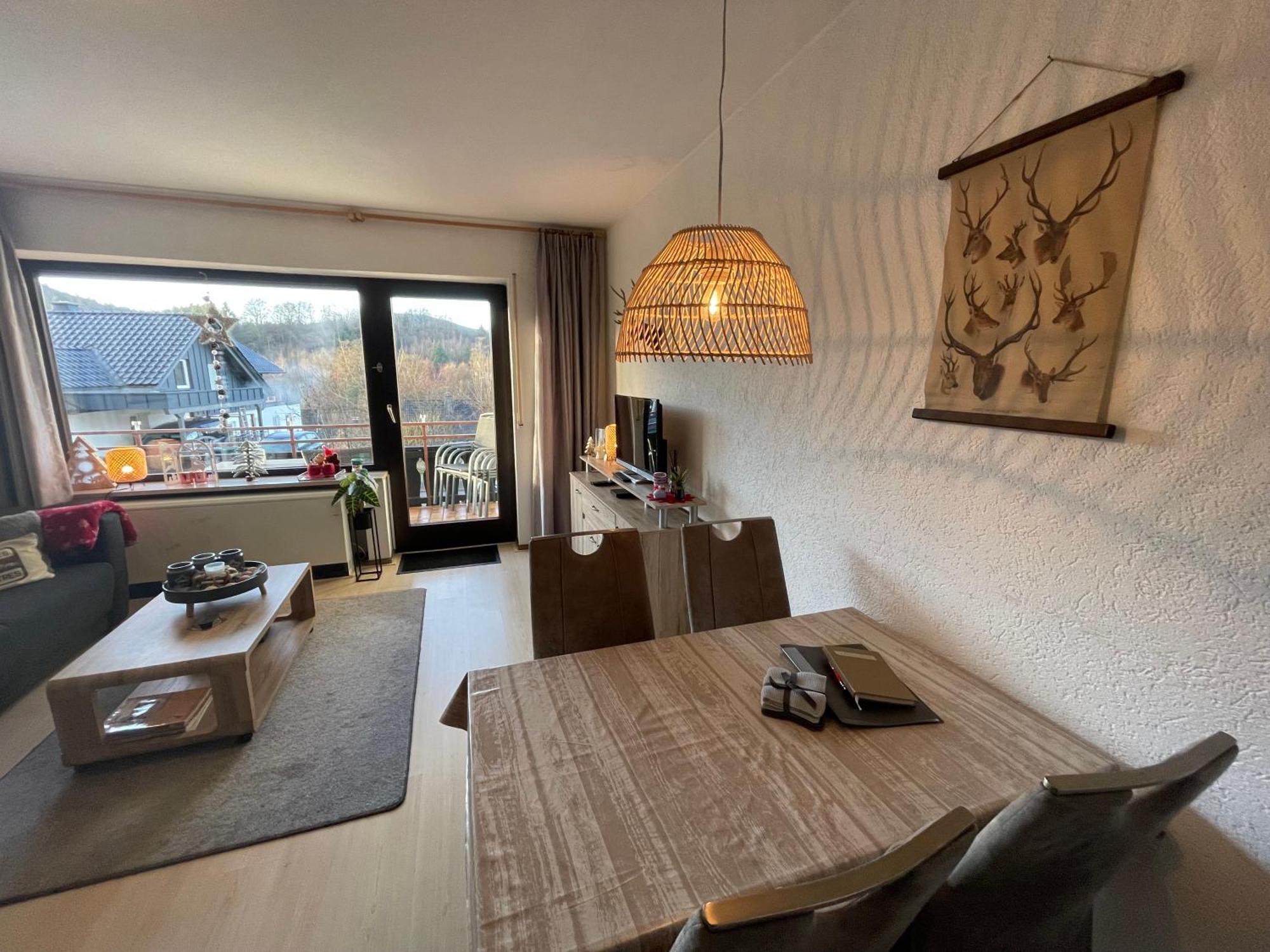 Gemuetlicher Ferienwohnung In Niedersfeld Bei Winterberg, Kostenloses Wlan Esterno foto